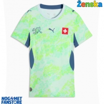 Švicarska Gostujuci Dres za Ženska SP 2026 Kratak Rukav